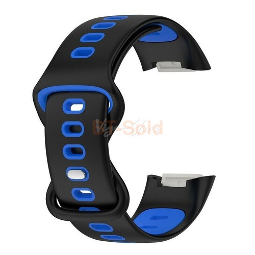 For Fitbit Charge 5 6 Replacement Silicone Wristband Watch Sports Band Strap - Picture 10 of 24
