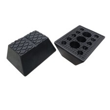 TAMPONE GOMMA APPOGGIO A TRAPEZIO PONTE SOLLEVATORE A FORBICE 140x100x60mm