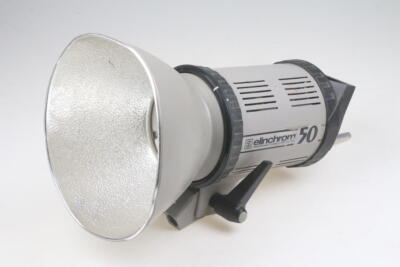 ELINCHROM Blitzkopf 50 Bastlergerät mit Normreflektor