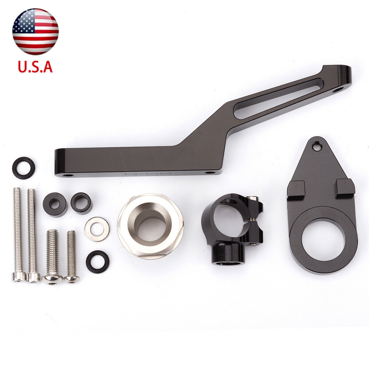For Kawasaki Ninja ZX636 ZX6R 2009-2025 2024 Steering Damper For Kawasaki Ninja ZX636 ZX6R 2009-2025 2024 Steering Damper
