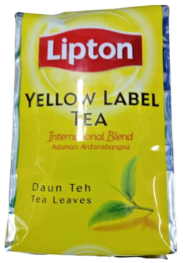 Lipton Yellow Label Tea Leaves. ( 200 grams X 2 packs ) - Image 3 of 4