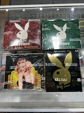 1995 Sports Time Playboy Centerfold May, April, Chromium, Marilyn II 4 Box Lot!