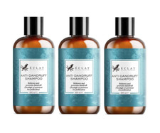 3 ECLAT ANTI-DANDRUFF SHAMPOO RELEIVES AND PREVENTS DANDRUFF NATURAL OILS 200ml