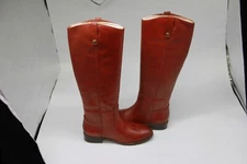 I.N.C. International Concepts Women's Fawne Leather Cognac Riding Boots, 6.5 M