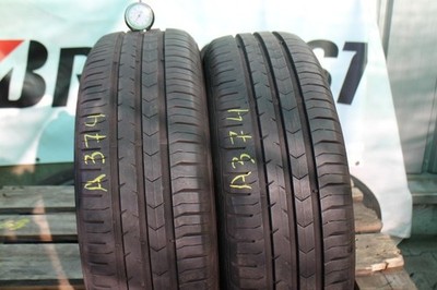 2x Sommerreifen Continental 195/65 R15 91H PremiumContact 5 DOT:1118 (A374