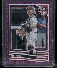 2024 Panini Stars & Stripes USA Baseball #145 Dane Perry Purple #/99