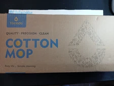 Yocada Looped-End String Wet Mop Heavy Duty Cotton Mop Commercial Industrial