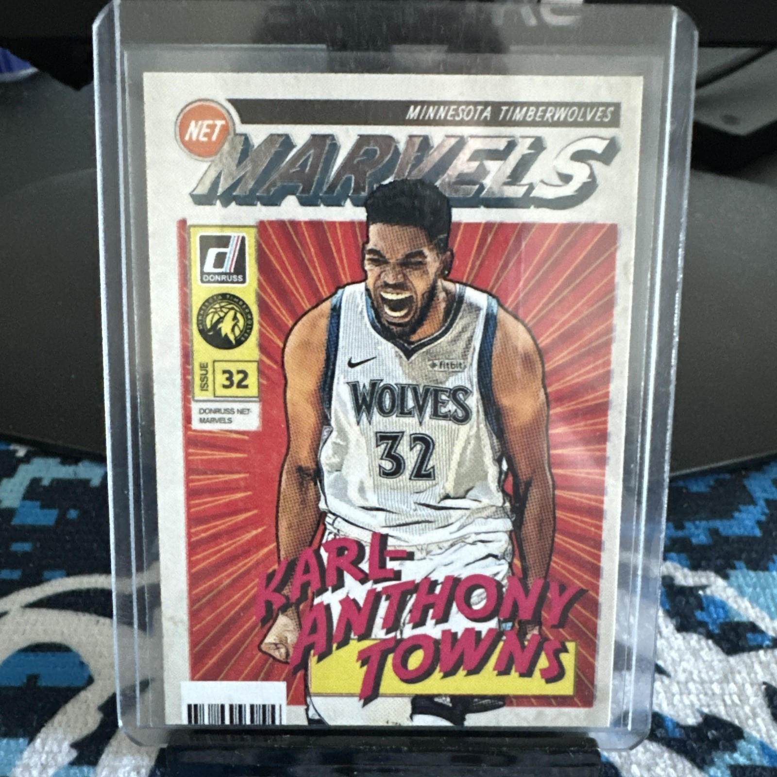 2019-20 Panini Donruss Net Marvels Karl-Anthony Towns #6