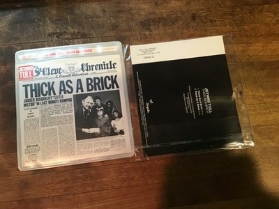 Jethro Tull Thick as a Brick see description