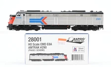 HO Rapido Trains, Inc. Amtrak EMD E8A Phase I Scheme FP No. 290