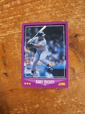 Kirby Puckeyt 1988 Score Baseball #24  Minnesota Twins 