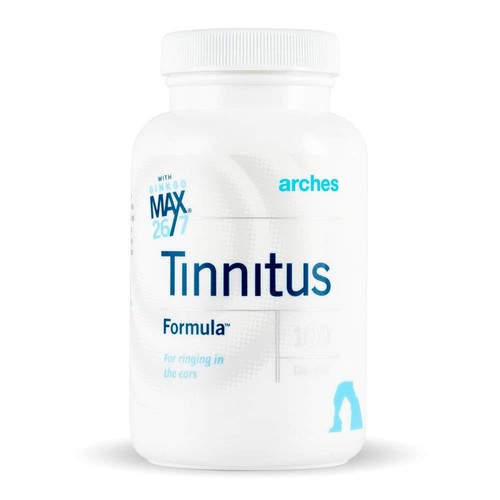 Arches Tinnitus Formel - Jetzt mit Ginkgo Max 26/7 - Natürliche Tinnitus Behandlung...