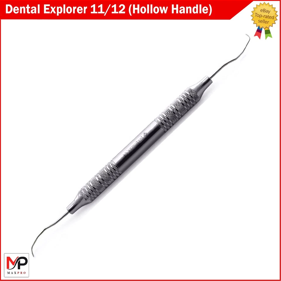 Instrumentos de dentadura quirúrgica de diagnóstico endo de hoz con sonda Dental Explorer 11/12 Foto 3 de 4
