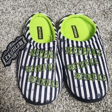 Beetlejuice Slippers Size Small New With Tag