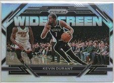Kevin Durant 2022-23 Panini Prizm Widescreen Silver Prizm Card #9