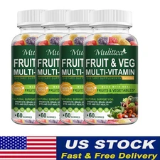 Fruits and Veggies Gummies Daily Supplement-Fruits and Veggies 60-240  Gummies