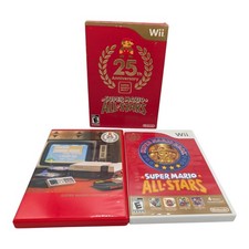 Super Mario All-Stars 25th Anv - Wii - Complete In Box W/ Soundtrack Booklet