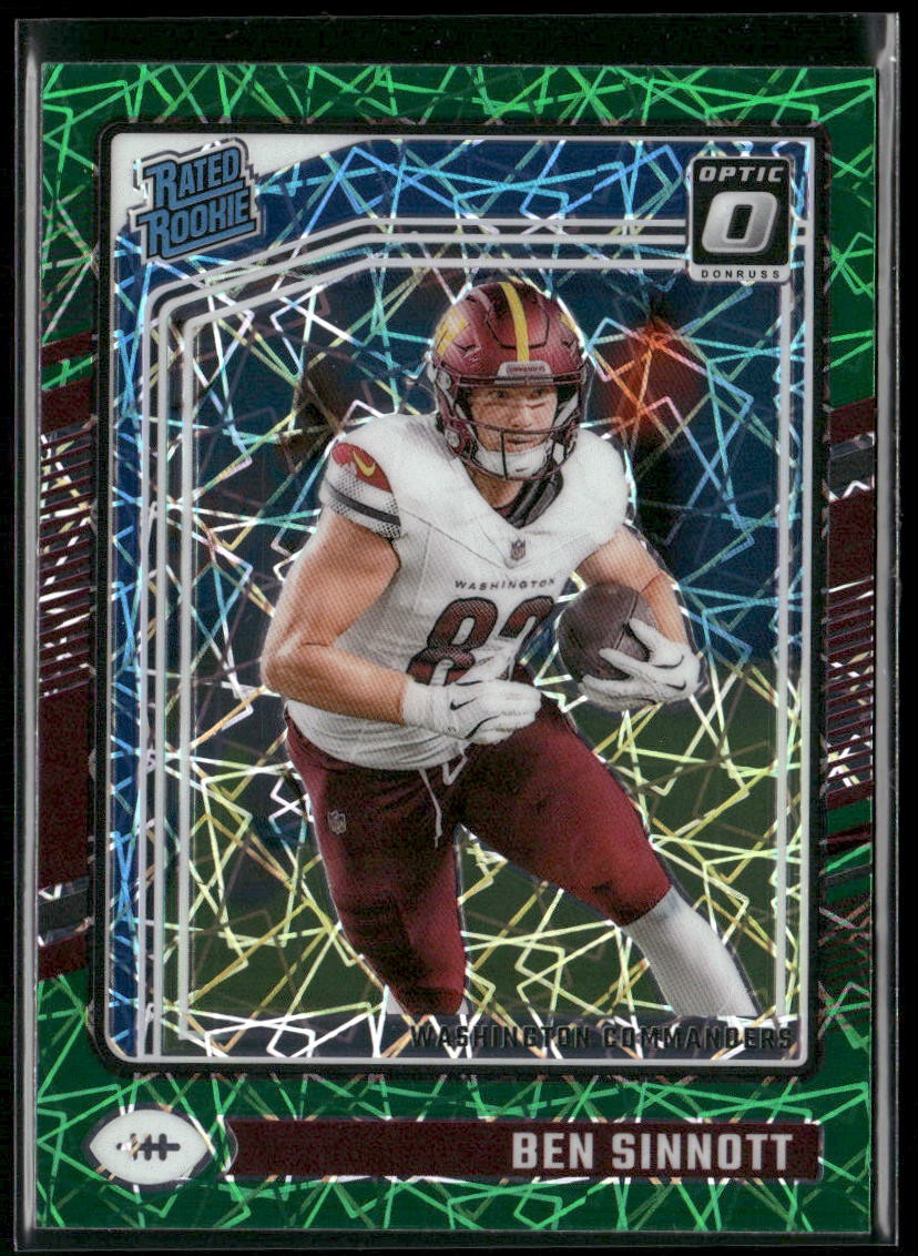 Ben Sinnott 2024 Donruss Optic Green Velocity #207