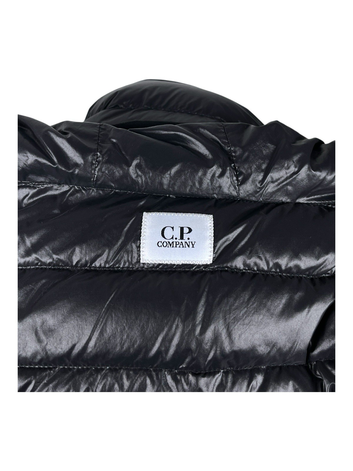 C.P. Company NyFoil Goggle Jacket M Black Authentic Nylon Luxury Preloved CP VIP image 9
