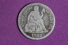 ESTATE FIND 1882 Seated Liberty Dime #K60624