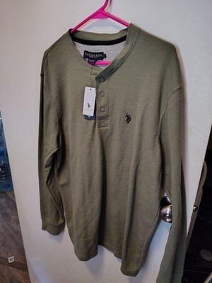 US Polo Assn  Large Mens Long Sleeve New With Tags