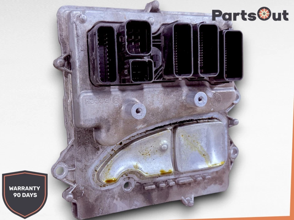 BMW X5 X6 2012-2014 Computadora Cerebro Motor Control ECU Módulo ECM 7639422 OEM Foto 2 de 4