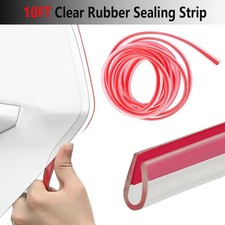 10ft Door Weather Strip Clear Rubber Edge Trim Seal Strip For Dodge Accessories 10ft Door Weather Strip Clear Rubber Edge Trim Seal Strip For Dodge Accessories