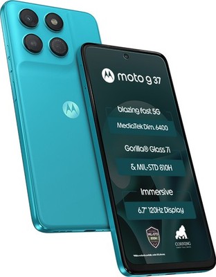 MOTOROLA g37 (Capri, 64 GB 4 GB RAM) 6.66 inch Dimensity 6400 Global Version.