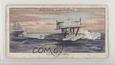 1935 Player s Aeroplanes (Civil) Tobacco Dornier Wal (Germany) #41 1u6