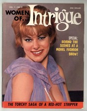 Women Of Intrigue 1965 Forrest J. Ackerman Pulp Story 72pg Pinup Magazine M38445