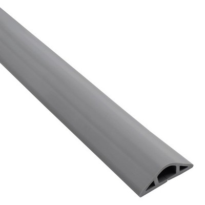 Electriduct Extra Small Low Profile Floor Cord Cover 10 Foot Plastic Cable Pr...