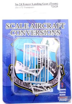 SAC72125 1:72 Scale Aircraft Conversions - Su-24 Fencer Landing Gear (TRP kit)