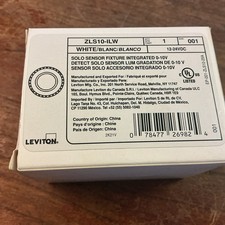 Leviton ZLS10-ILW Solo PIR Sensor,Fixture Int...