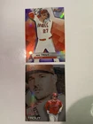 2025 Bowman's Best Refractor /250 & Pixel Portraits Mike Trout Card Lot Angels