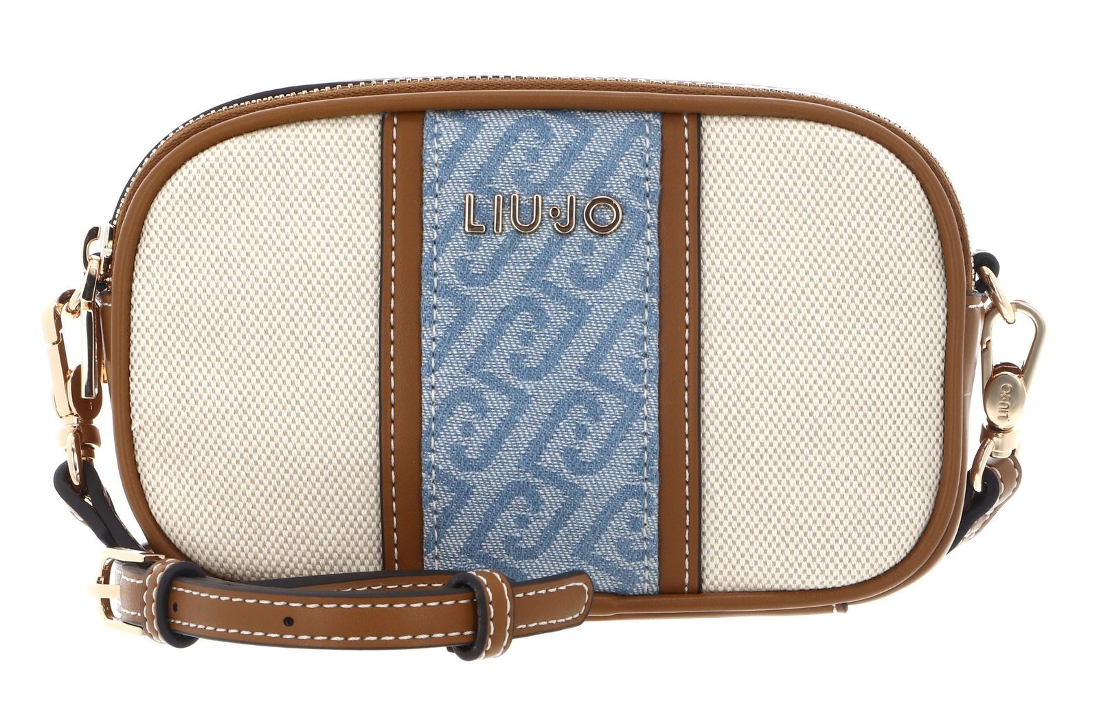 LIU JO cross body bag Ridhi Camera Case S Neutro / Denim