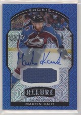 2020 Upper Deck Allure Rookie Blue Line Jerseys 61/75 Martin Kaut #77 Auto 04f2