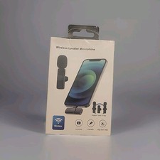 Lavalier Microphone Wireless Audio Video Recording Mini Mic For iPhone