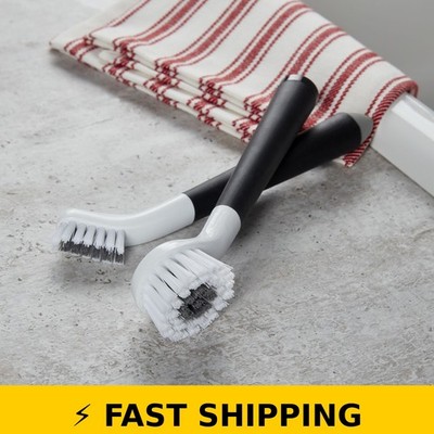 KitchenAid 2-Piece Dish Brush Set - Black
