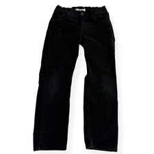 Gymboree Boys Corduroy Straight Leg Black Cotton Pants 6