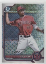 2022 Bowman Chrome Prospects Mega Box Mojo Refractor Arol Vera #BCP-177 11pj
