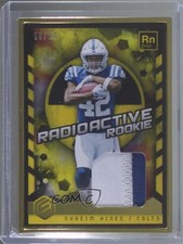 2018 Panini Elements Radioactive Rookie Materials Gold 68/99 Nyheim Hines 0d4