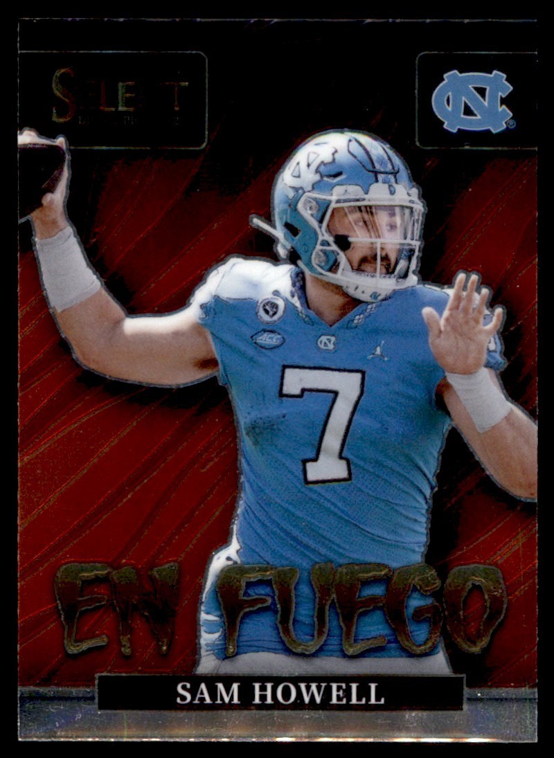 Sam Howell Panini Select Draft Picks EN Fuego #ENSH Base