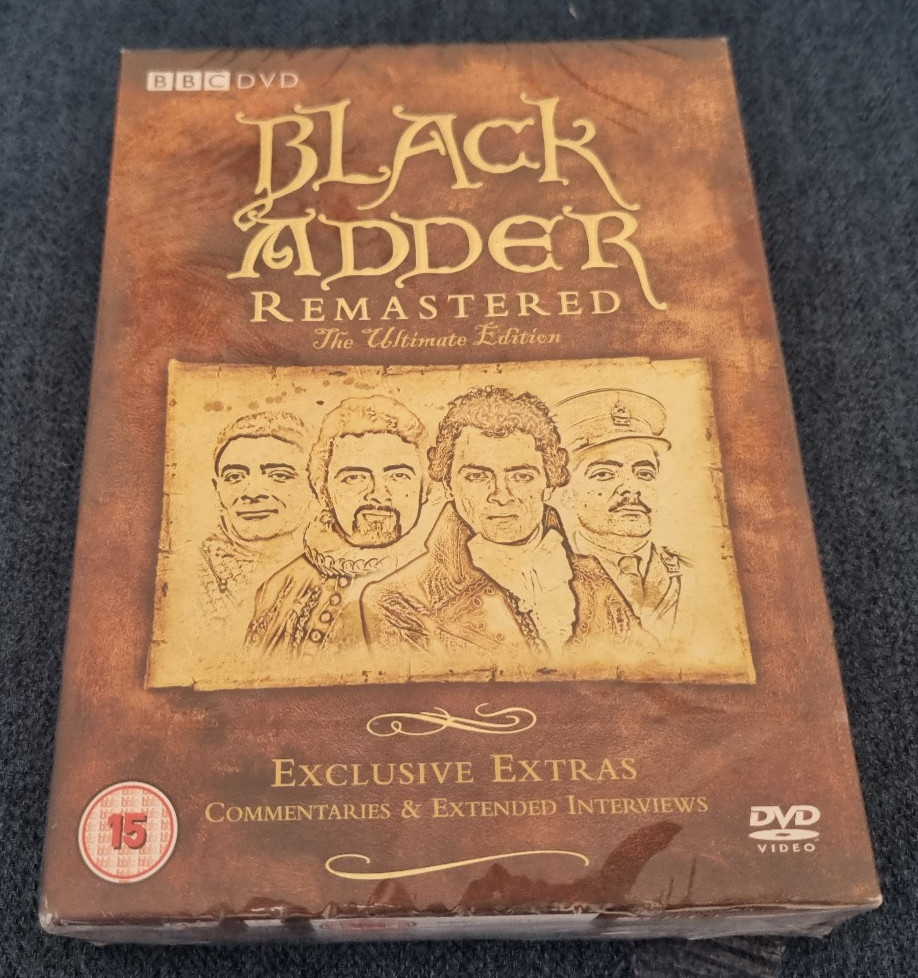 DVD Boxset Blackadder Remastered The Ultimate Edition New Sealed Damaged