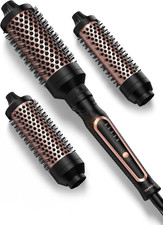 PRO Thermal Brush Set for Voluminous Style, Non-Blowing Heated round Brush with