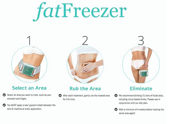 Fat Freezer System Belt - Sculpt Your Body Freeze N' Fit BK1136
