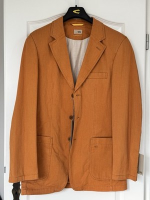 camel active Herren Sakko Gr. L Orange Comfort Fit Stretch