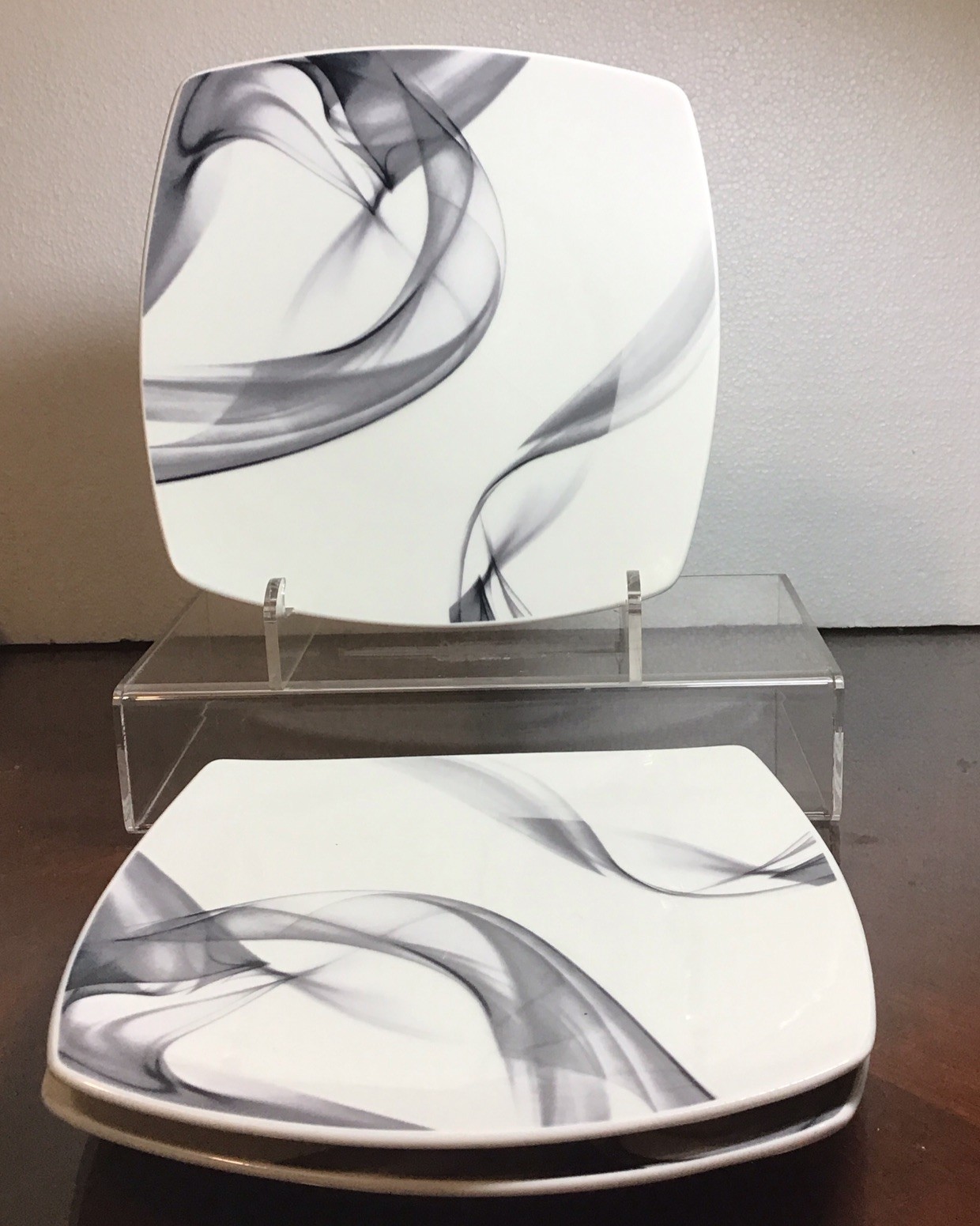 Of 3 Salad&lrm; Plates 8.25&rdquo;