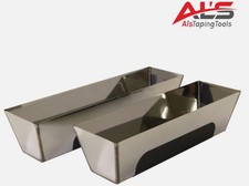 Advance Equipment Advance Heli-arc Round Bottom Mud Pan with Grip set 12"and 14"