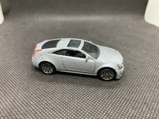 Matchbox - Cadillac CTS Coupe 2011 Silver - Diecast Collectible - 1:64 - USED