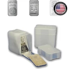 Stackable Silver Bar Storage Tubes - 20 Holder - Made in USA - Lot of 5